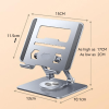 360° Rotating Laptop Stand Aluminum Alloy Bracket