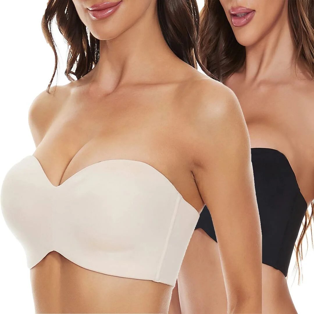 (🔥PLUS SIZE Promotion) Detachable - Strap Bandeau Bra