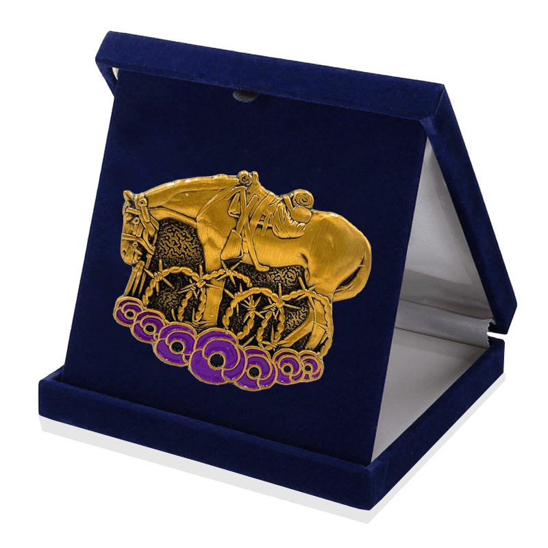 Limited Edition - War Horse Purple Poppy Remembered Brooch