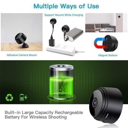 🔥Mother's Day Promotion 80% OFF🔥 Mini 1080p HD Wireless Magnetic Security Camera