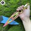 Metal Dull Blade Mystbloom Kunai 11'' Game Prop 3 Colors