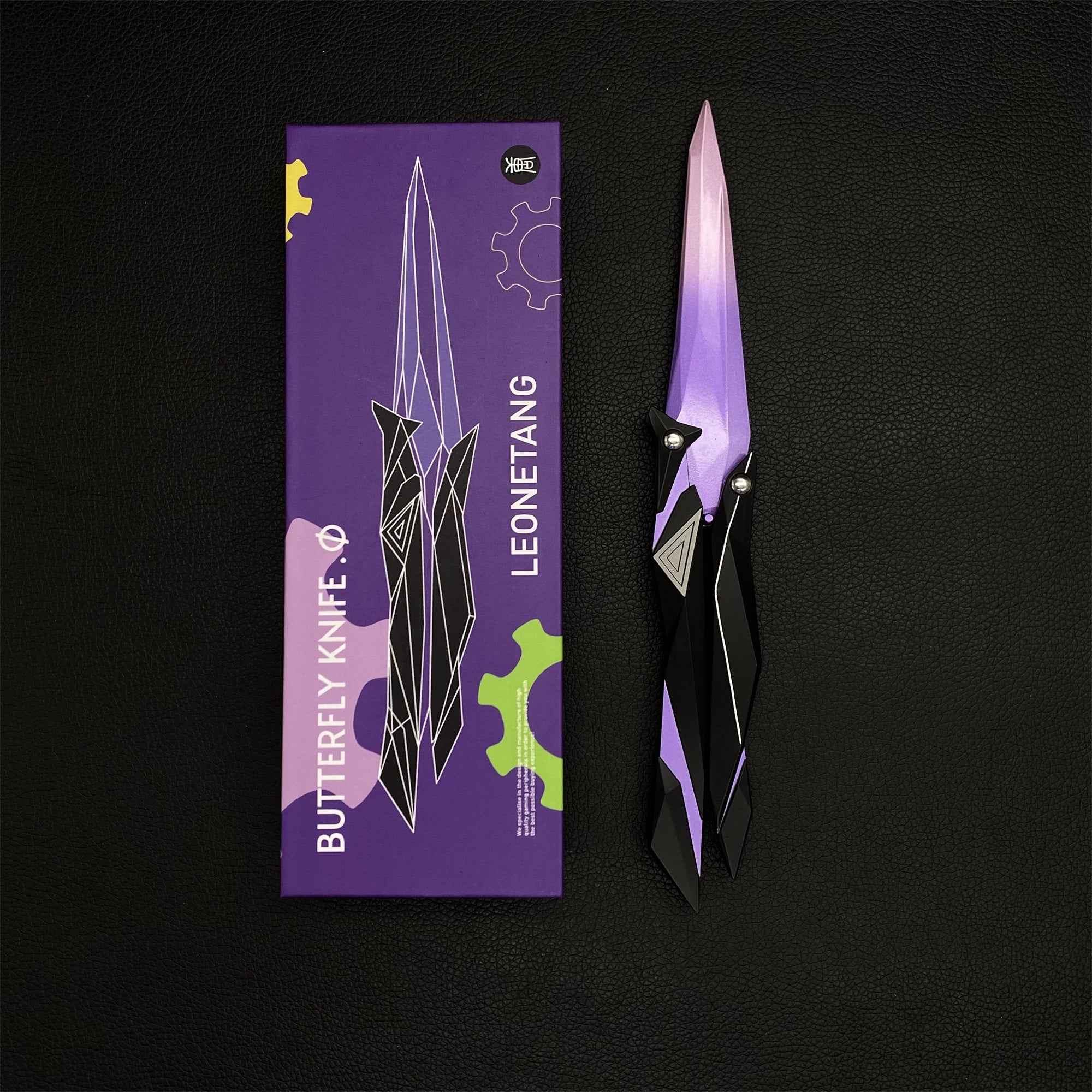 New Version High-Quality Singularity 2.0 Butterfly Knife IRL Game Balisong