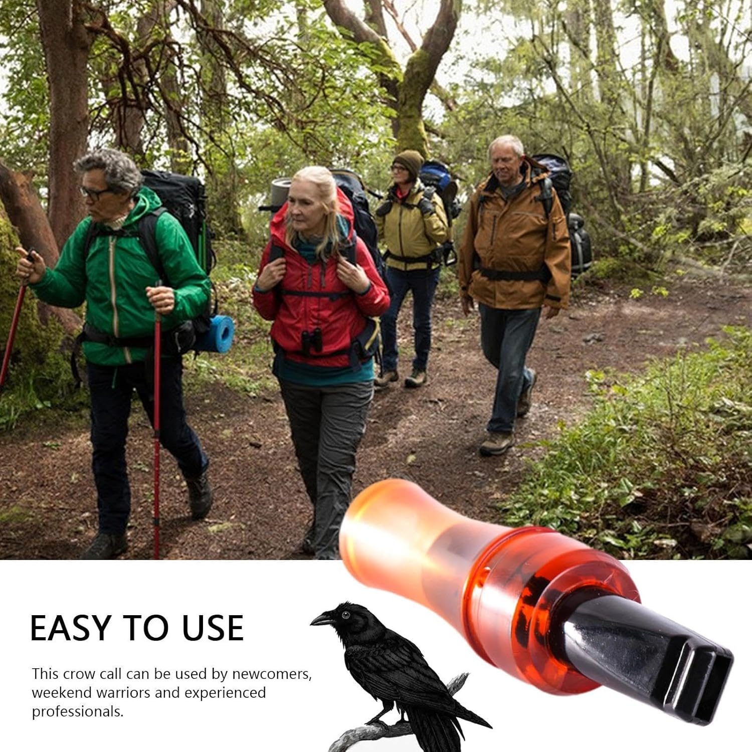 🎁TikTok Last Day Sale - 70% OFF🎉Decoying Imitation Hunting Crow Caller Whistles