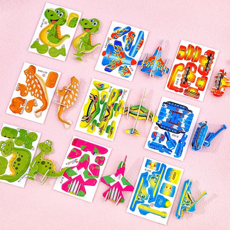 🔥 Sommer-Sonderverkauf 50% RABATT 🌊🦖Bildung 3D Cartoon-Puzzle
