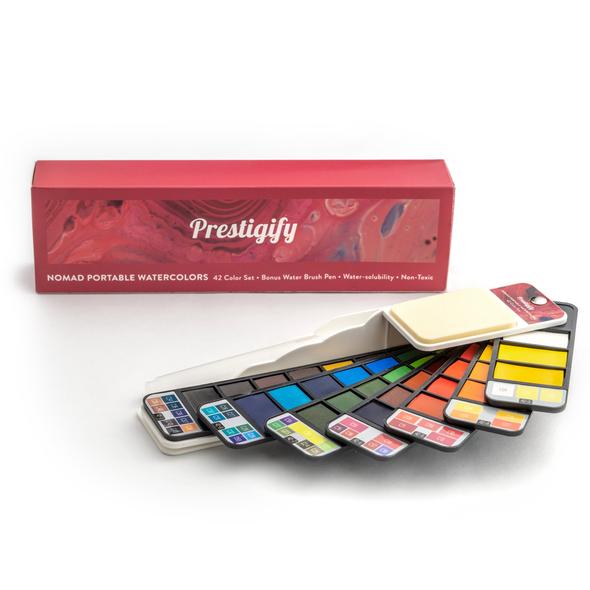 (EASTER SALE - SAVE 50% OFF & BUY 2 FREE SHIPPING) NomadColor Portable Watercolor Kits-Kid's Gift