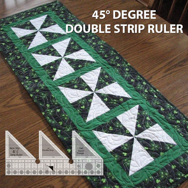 ⚡⚡Last Day Promotion 48% OFF - 45° Degree Double Strip Ruler