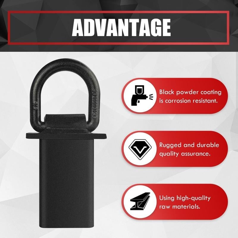 🔒Heavy-Duty Removable D-Type Latch