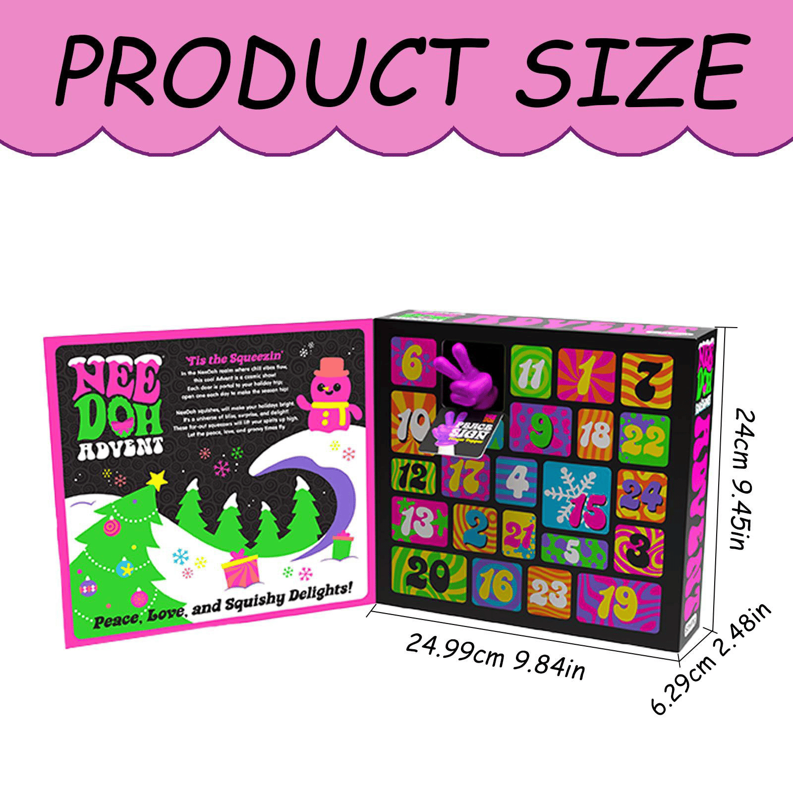 🎁TikTok Last Day Sale - 70% OFF🎅Needoh Advent Calendar 2025-- Christmas Countdown