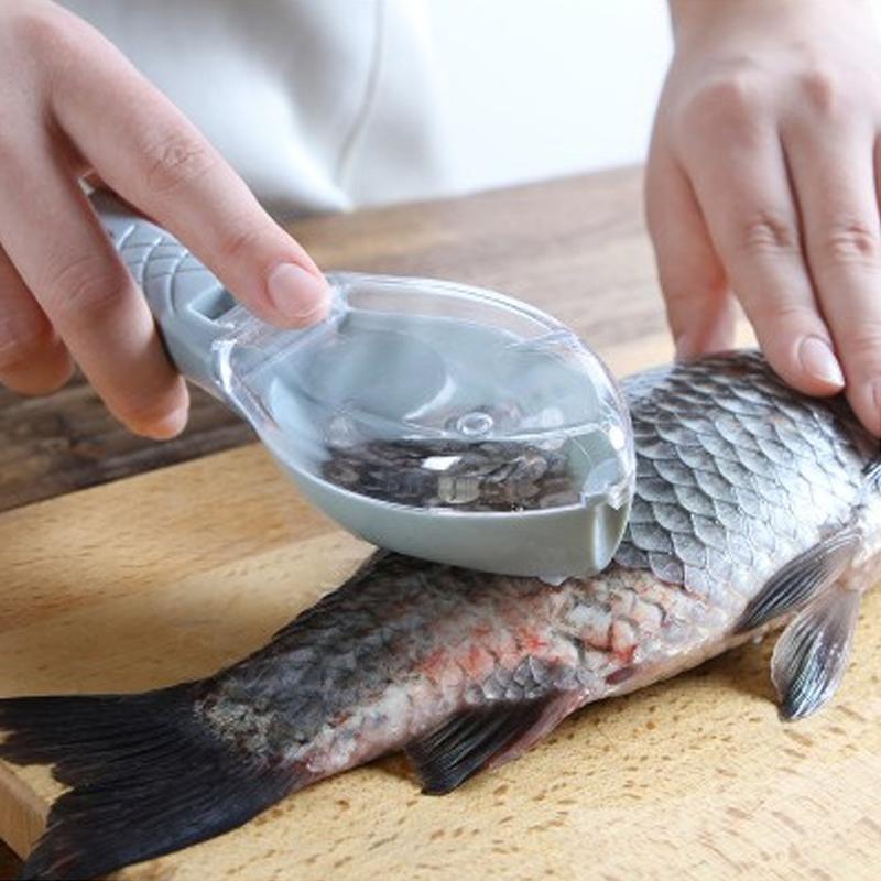 (🌲Early Christmas Sale- SAVE 48% OFF)Fish Skin Scraping Scale Peeler(Buy 2 Get 1 Free NOW)