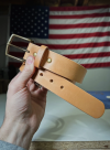 𝐈𝐃𝐎𝐋𝐈𝐙𝐄𝐈𝐍𝐋𝐀𝐘® Handmade full-grain leather belt