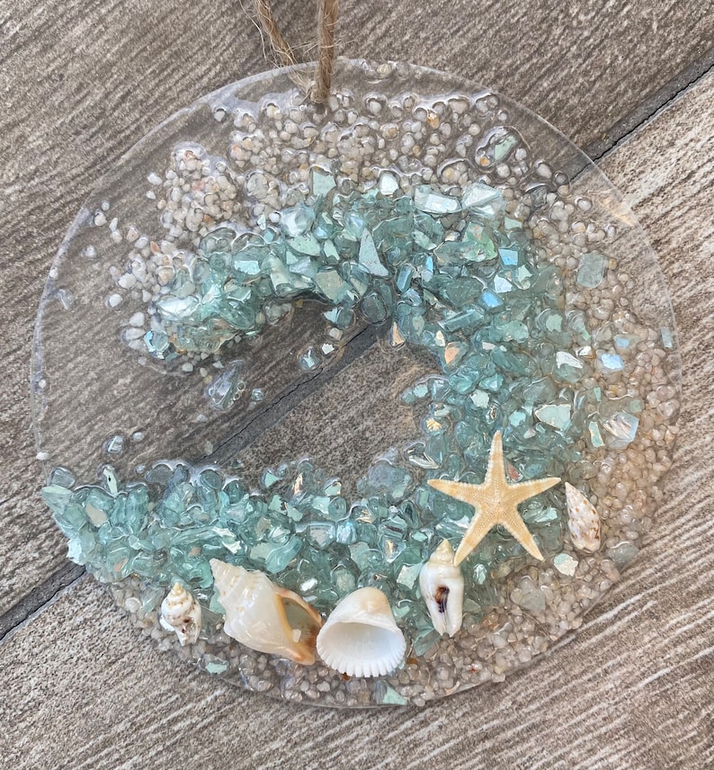 🌊Coastal Christmas Ornament