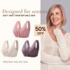🎁LAST DAY 45% OFF🎁Plus Size Cotton Front Button Bra