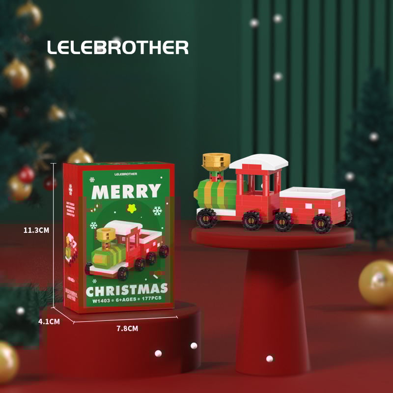 🔥Last Day 50% OFF🎄Santa Claus Design Building Blocks Toy