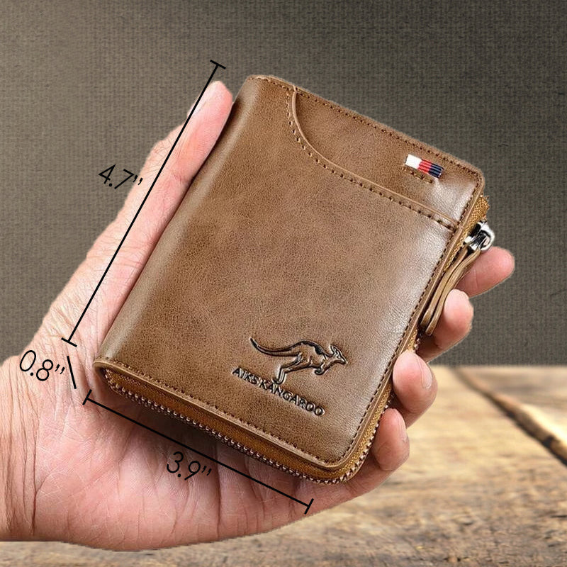 🔥Last Day Promotion 50% OFF🔥New Fossy Multi-functional RFID Blocking Waterproof Leather Wallet - Buy 2 10% OFF&FREE SHIPPING