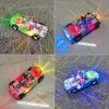 🔥Last Day Promotion 70% OFF🔥Light Up Transparent Gears Police Car Toy