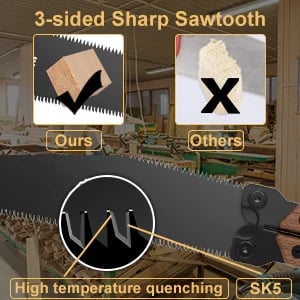 🎁Hot Sale ⏳Portable foldable double-sided saw