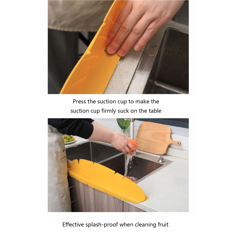 (🔥Mother's Day Hot Sale - SAVE 50%OFF) Banana Leaf Kitchen Sink Water Baffle-Buy 2 Free Shipping