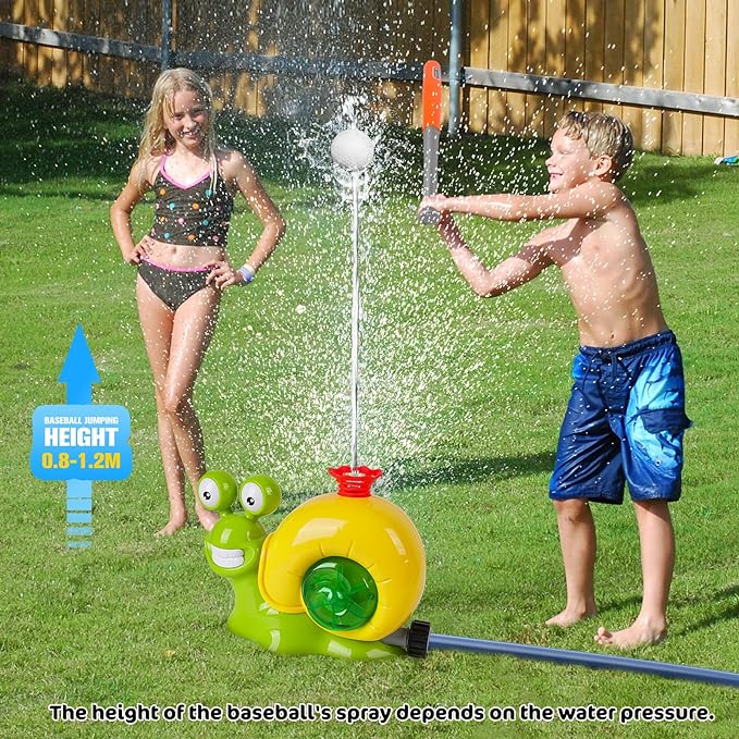 💥LAST DAY SALE 50% OFF💥Water Sprinkler Baseball Toy