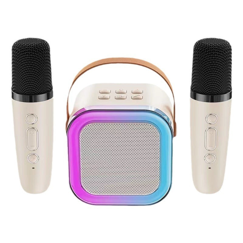 🎵Mini Karaoke Machine with Wireless Microphones