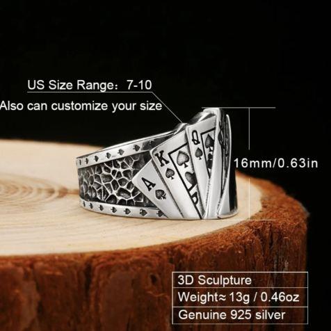 50% OFF Universal Adjustable Poker Ring, Buy More Save More