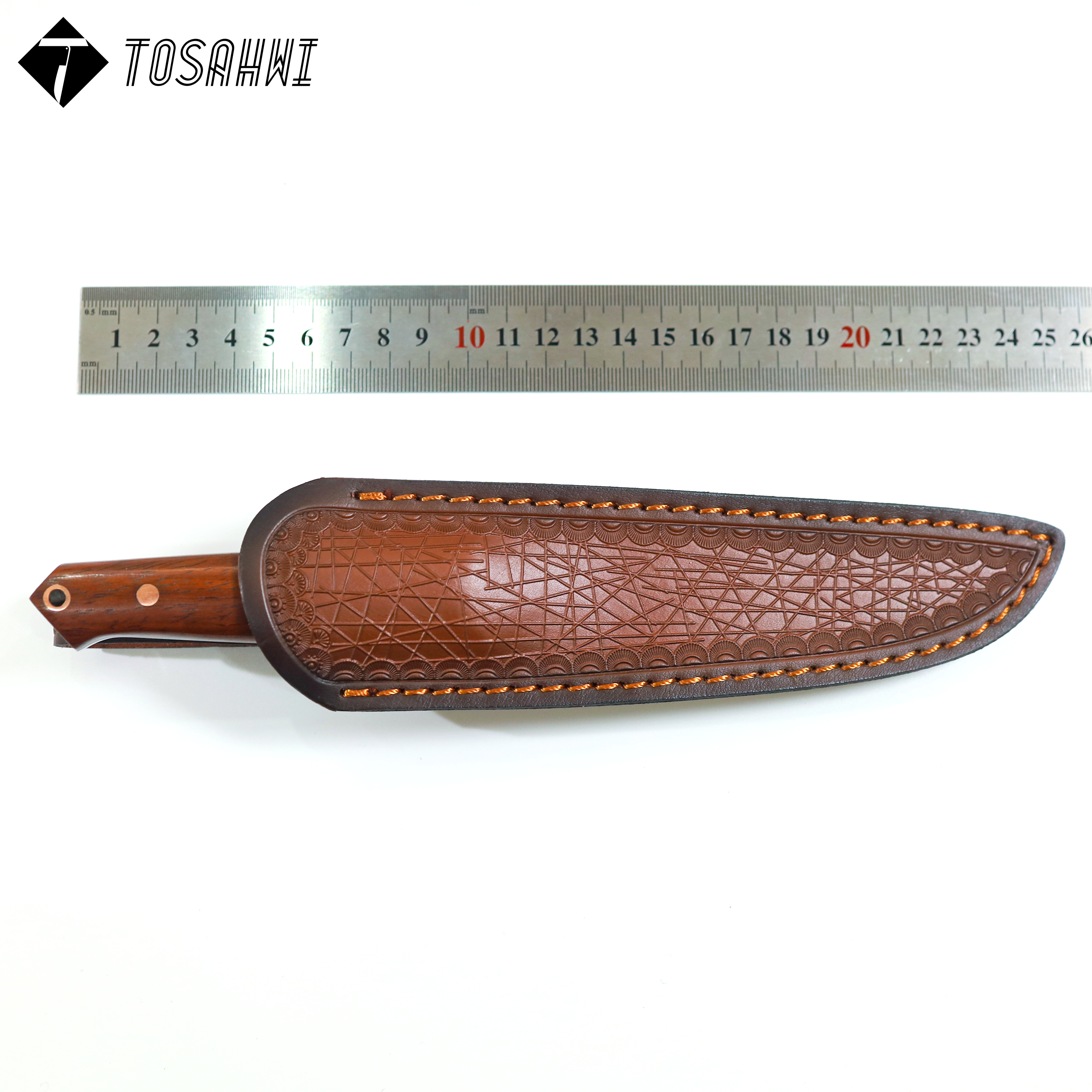 TOSAHWI HANDMADE 70HRC Steel Fixed Blades-69528