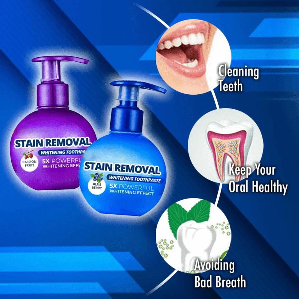 🔥Last Day Promotion 50% OFF🔥Intensive Stain Removal Whitening Toothpaste