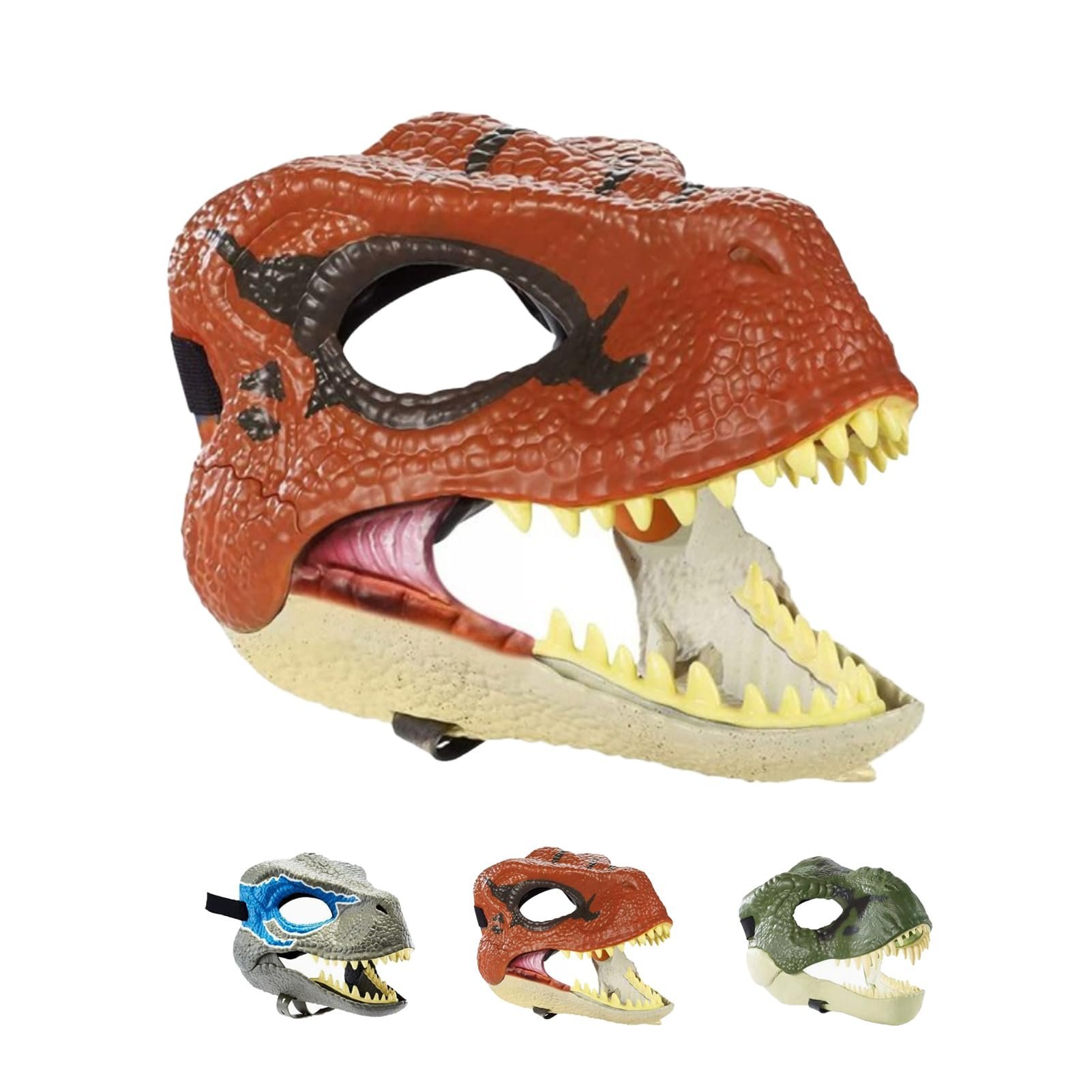 🎁TikTok Last Day Sale - 70% OFF🔥Dino Role-Play Mask with Moving Jaw