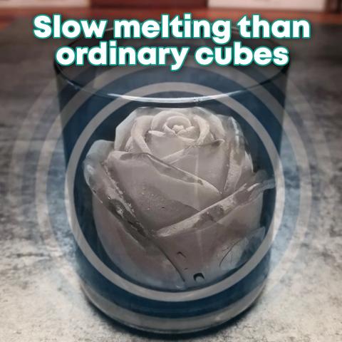 (🔥Valentines Day Sale - 49% OFF) 3D Silicone Rose Shape Ice Cube Mold, Buy 2 Get Extra 10% OFF