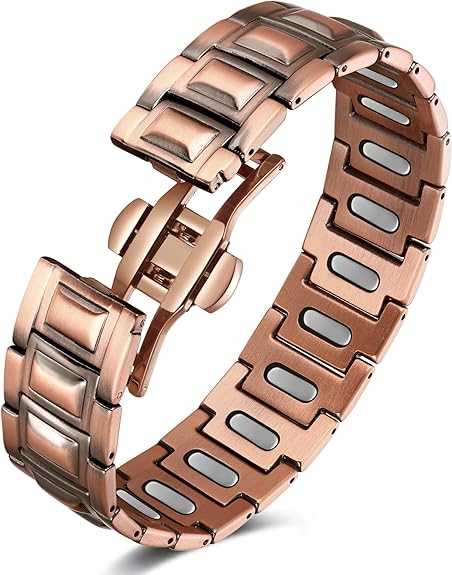 🏆Hot Sale 49% OFF⚡-3X Ultra Strength Magnetic copper Bracelets
