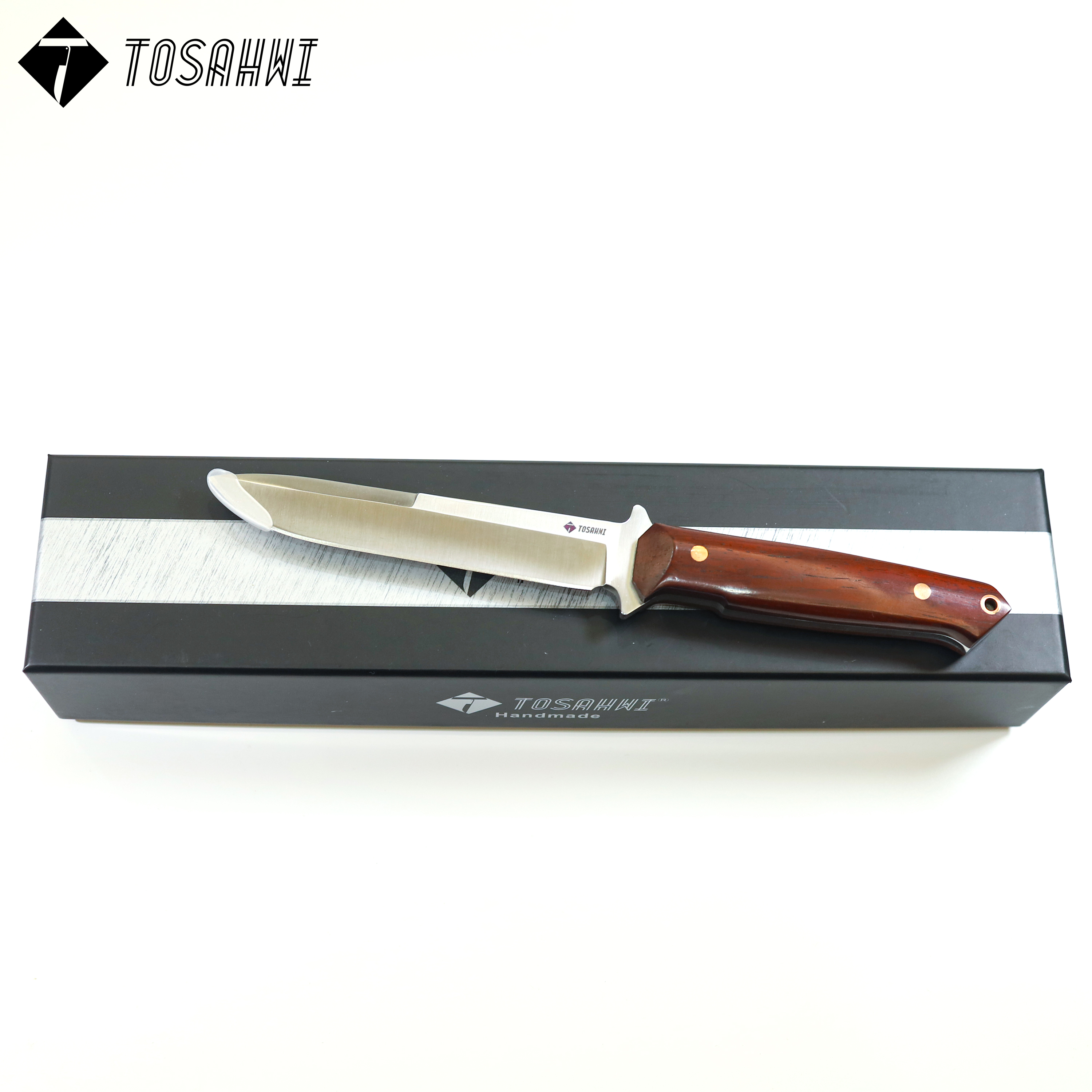 TOSAHWI HANDMADE 70HRC Steel Fixed Blades-69528