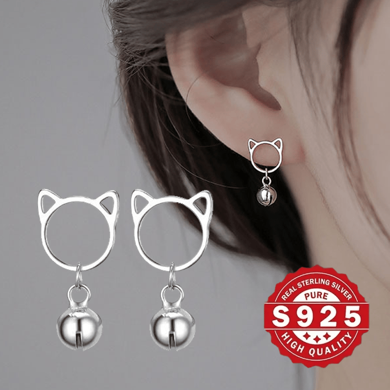 🐱💖Hollow Cat Earrings - Elegant & Whimsical