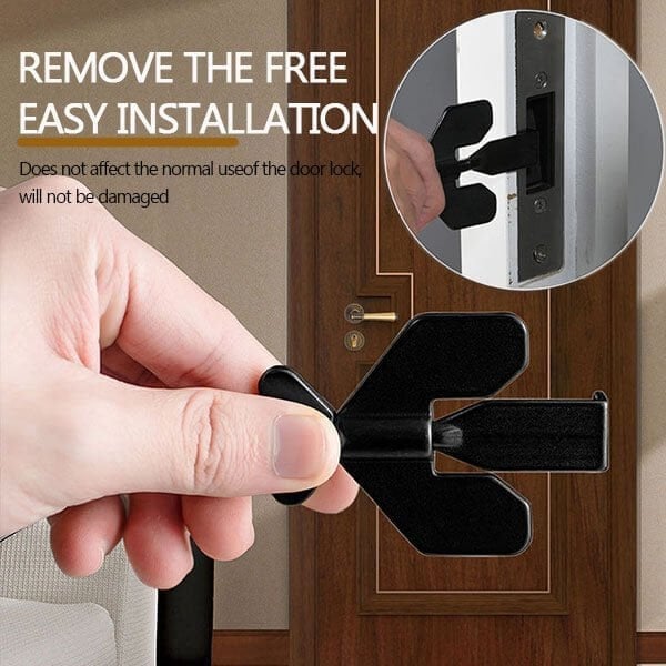 (🎄Christmas Hot Sale - 49% OFF) 👮🏾‍♂️Portable Travel Safety Door Stopper