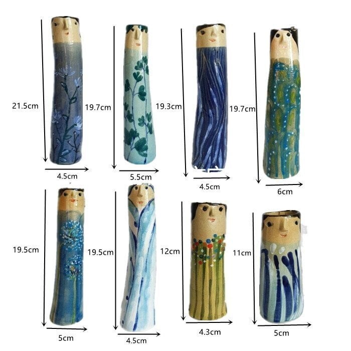 🔥Last Day Special Sale 70% OFF-Spring Family Bud Vases👪Set of 8 SAVE $300 & FREE SHIPPING