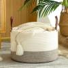 KAKAMAY Large Blanket Basket (20