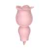 Rose Sucking and Tongue Vibrator 2 in 1 Rose Toy