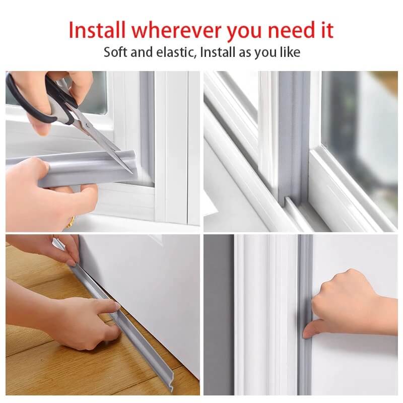 (Christmas Hot Sale- 49% OFF) Self Adhesive Window Gap Sealing Strip- Buy 6 Get 3 Free & Free Shipping