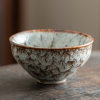 Handmade ceramic kiln-turned tea cups