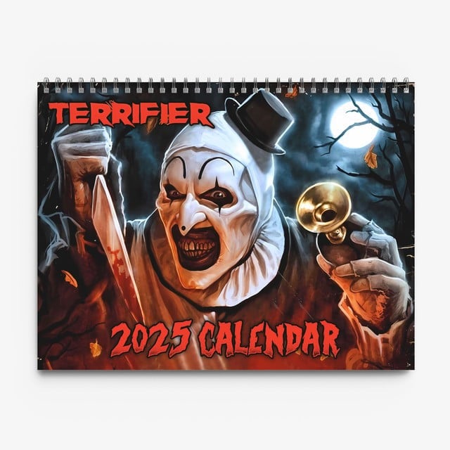 2025 Terrifier Themed Calendar