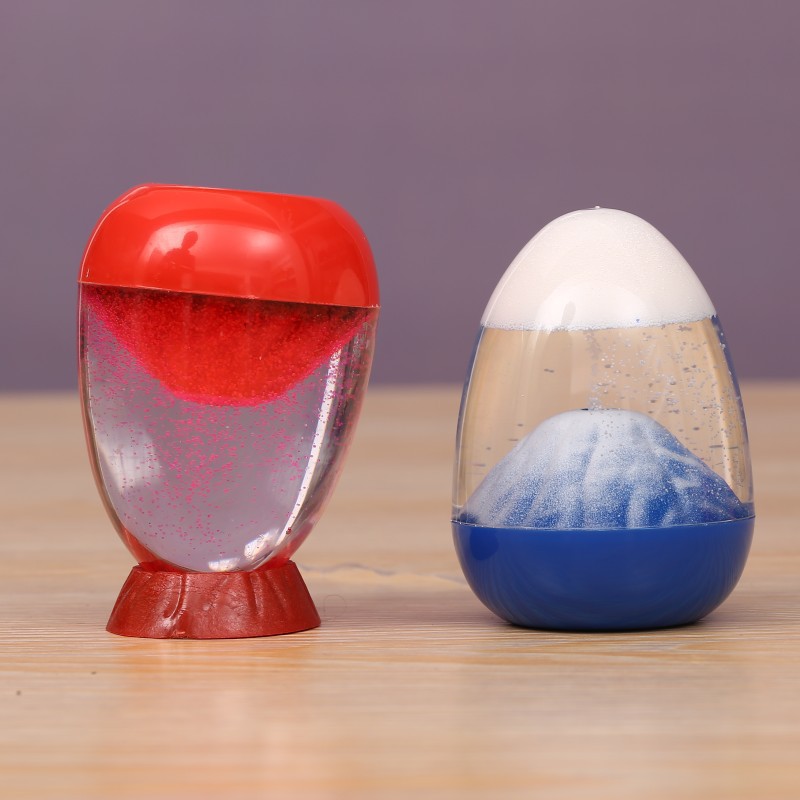 (🎄Early Christmas Sale - 49% OFF) Eggshell Volcanic Eruptions Floating Sand Hourglass