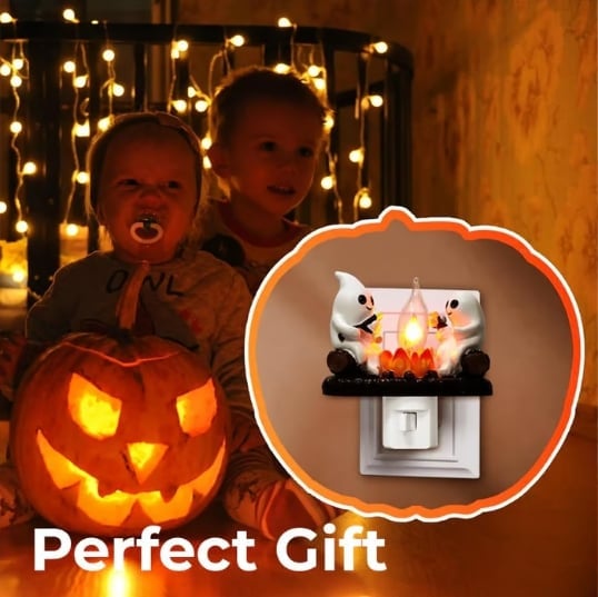 Last Day 50%OFF🔥2025 Ghost Campfire Nightlight👻✨