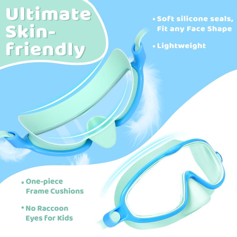 💥LAST DAY SALE 49% OFF- Kids Swim Goggles with Nose Cover
