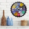 🔥DIY License Plate Patchwork Art Clock