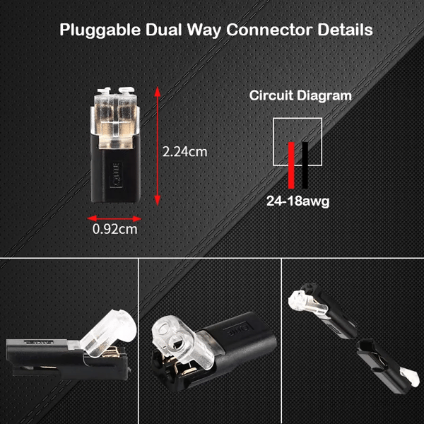 🎁TikTok Last Day Sale - 70% OFF🎉Double - Wire Plug-in Connector With Locking Buckle