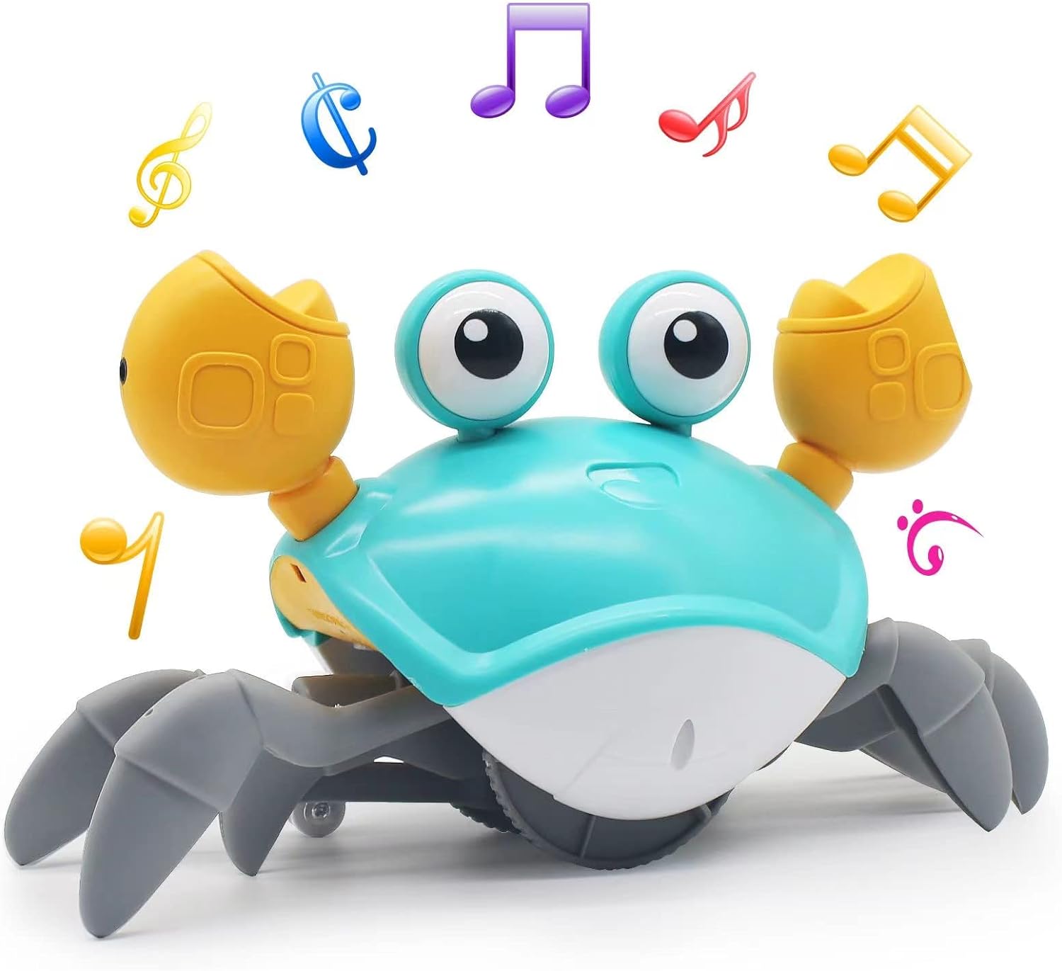 (🎅Early Christmas Sale - 50% OFF) 🎁Interactive Crawling Crab Baby Toy - 🚚Buy 2 Get Free Shipping