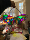 💕Handmade Butterfly Sun Catcher