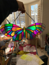 💕The Handmade Sun Catcher Colored Butterfly