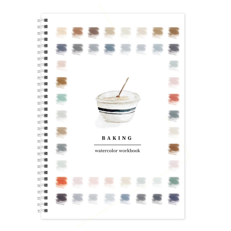 🍪Baking Watercolor Workbook