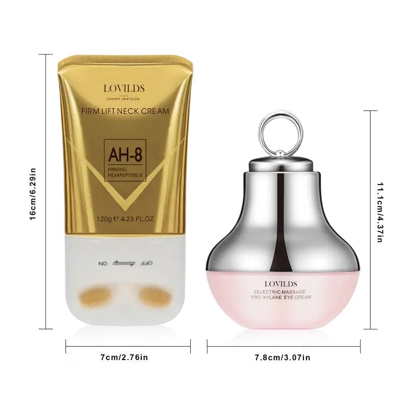Sale Happening Now:ANTI-WRINKLE SKINCARE SET Eye Cream + Neck Cream-Perfect Duo