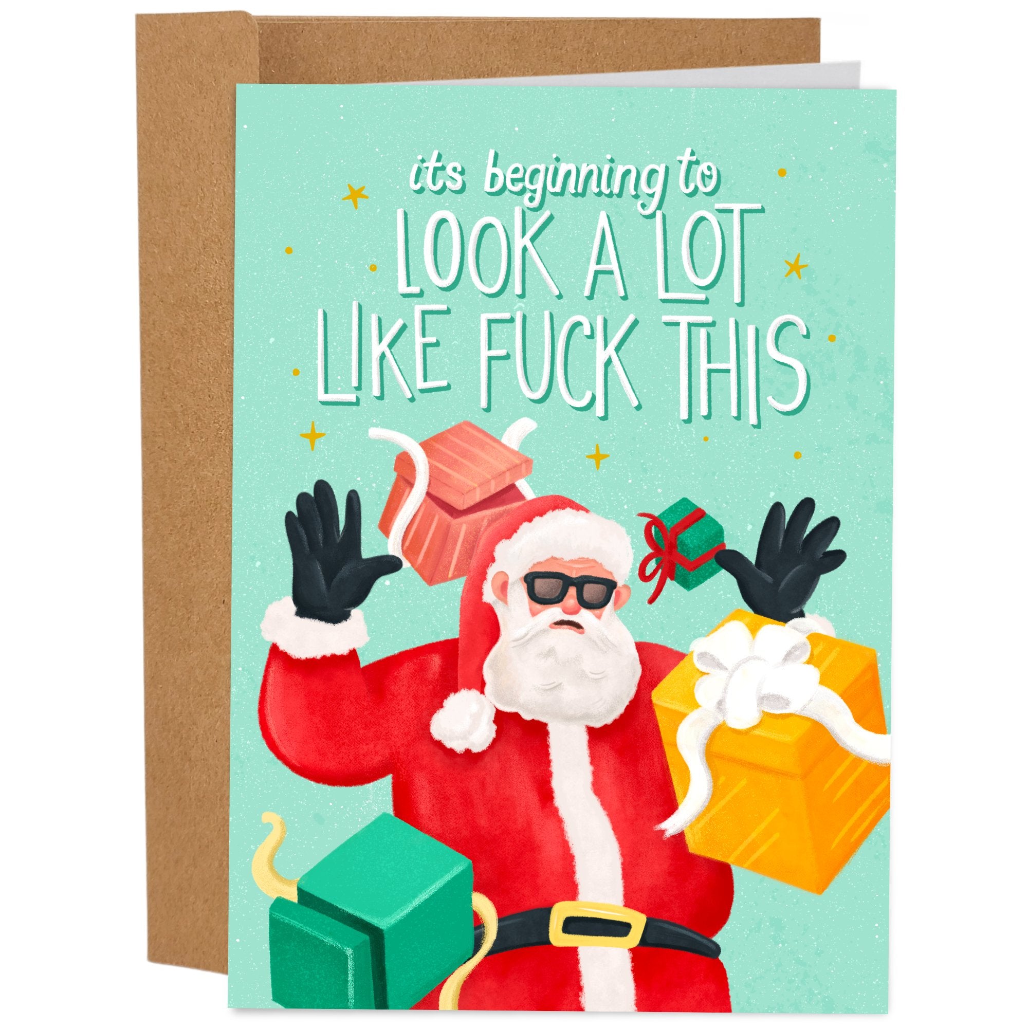 🔥Last Day Promotion 48% OFF-🎁-Sleazy Greetings | 9 Worst Christmas Cards Ever Set