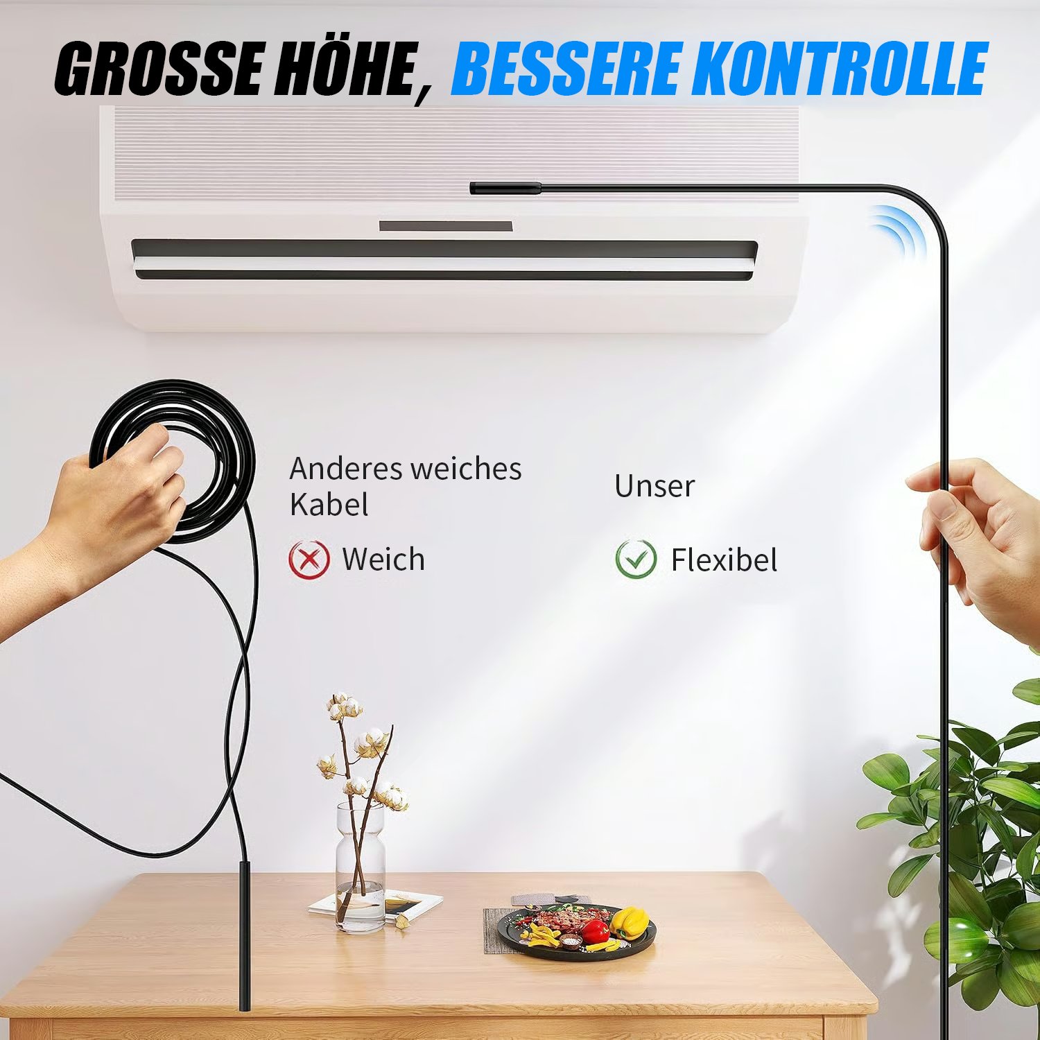 🔥LETZTER TAG 49% RABATT🔎 Endoskop-Kamera